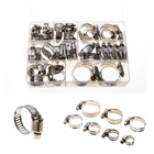 Зажим для приводного шланга, из нержавеющей стали, 50 шт.