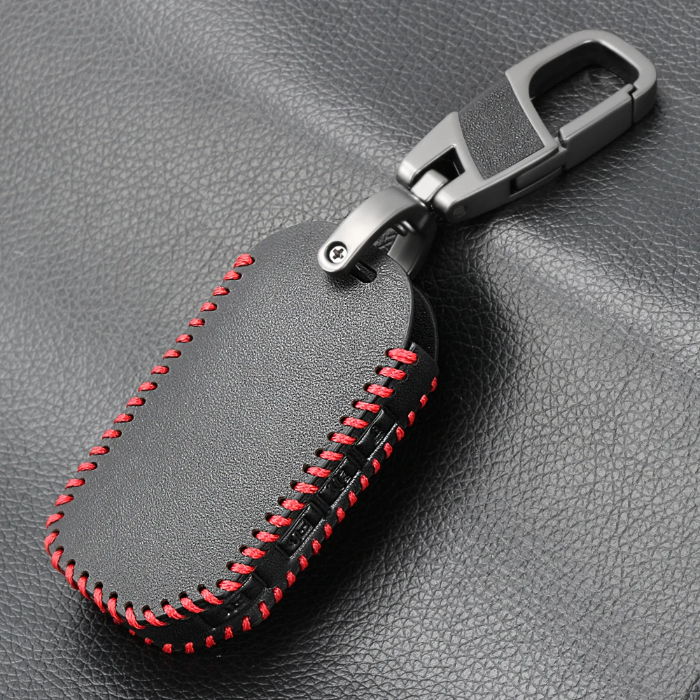 Новый дизайн дистанционный смарт чехол для ключей кожаный брелок Чехол