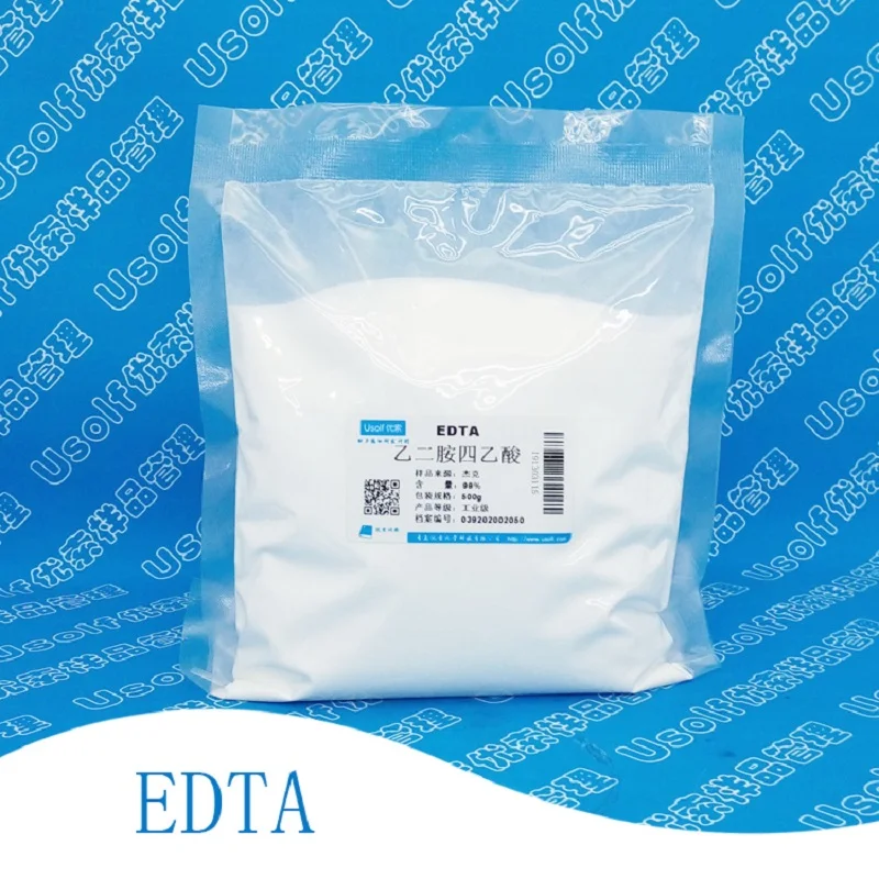 

500g/bag EDTA 99% industry grade