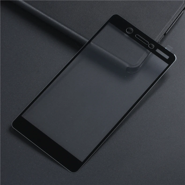 100 шт./лот 3D закаленное стекло для Nokia 7 Plus Полное покрытие экрана Взрывозащищенная