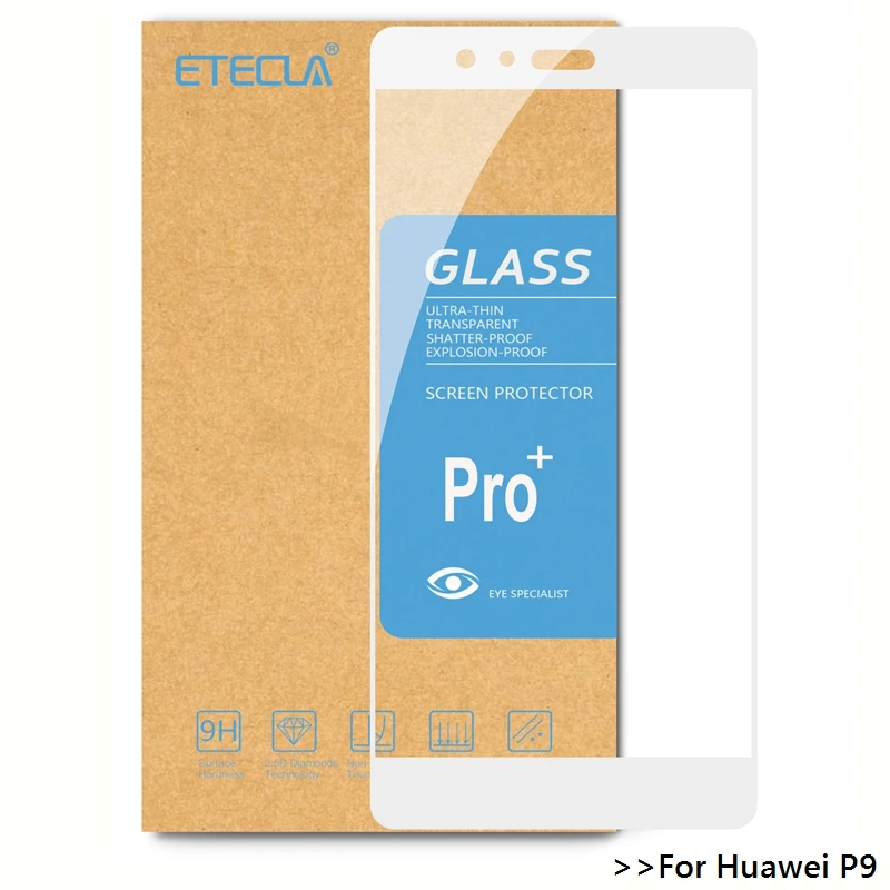 Для Huawei P9 закаленное стекло Plus Ascend P9plus P 9 защитная пленка|full cover|screen protector filmscreen