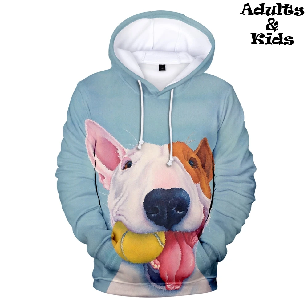 Pit * Terrier/толстовки с капюшоном модная толстовка 3D принтом Повседневные Удобные