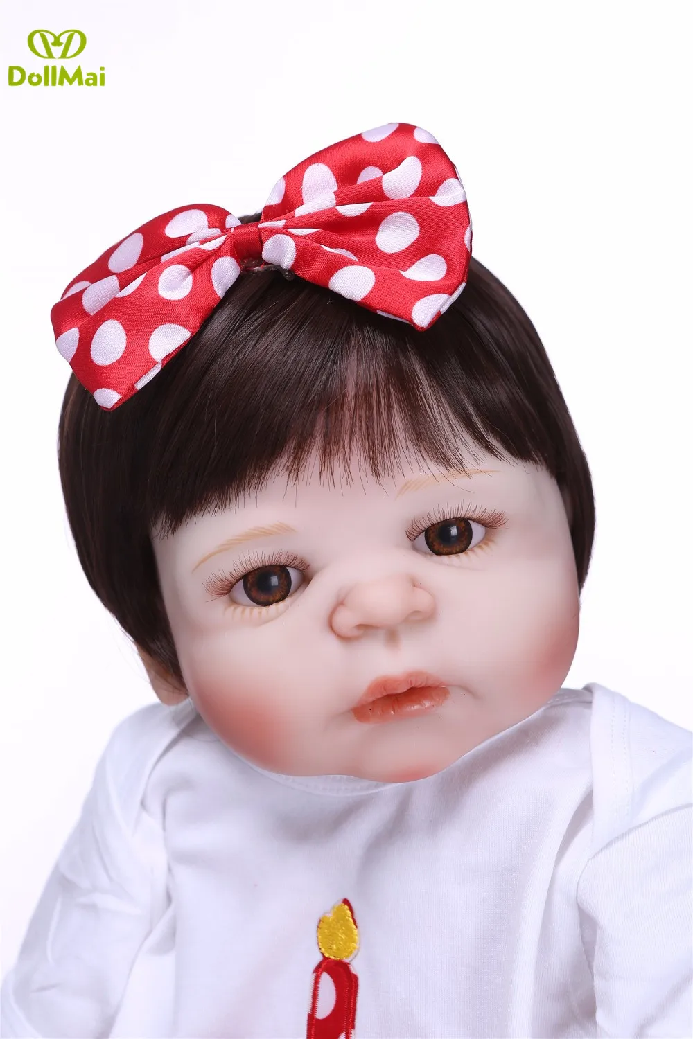 Полностью силиконовые куклы-реборн Bebe 23 дюйма 57 см Детская кукла-принцесса