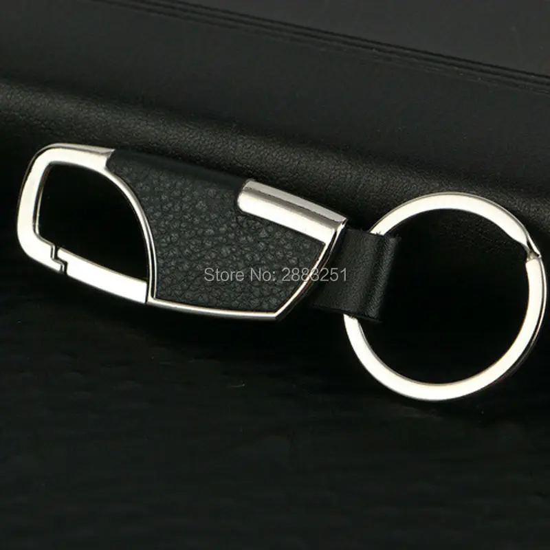 Лидер продаж стильный кожаный брелок для ключей кольцо Vw polo tiguan golf 7 4 6 passat b6 b5 b7