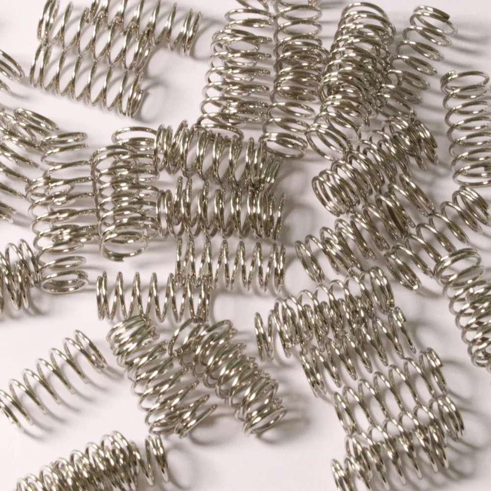 Компрессионные пружин для 3D-принтера 100 шт. металлические 0 7*7*15 мм бесплатная