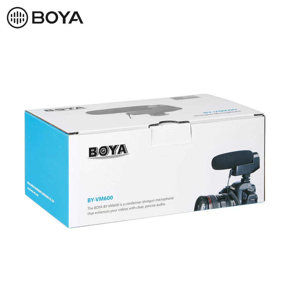 BOYA BY-VM600 кардиоидный направленный конденсаторный микрофон для Canon sony Nikon Pentax DLSR камера