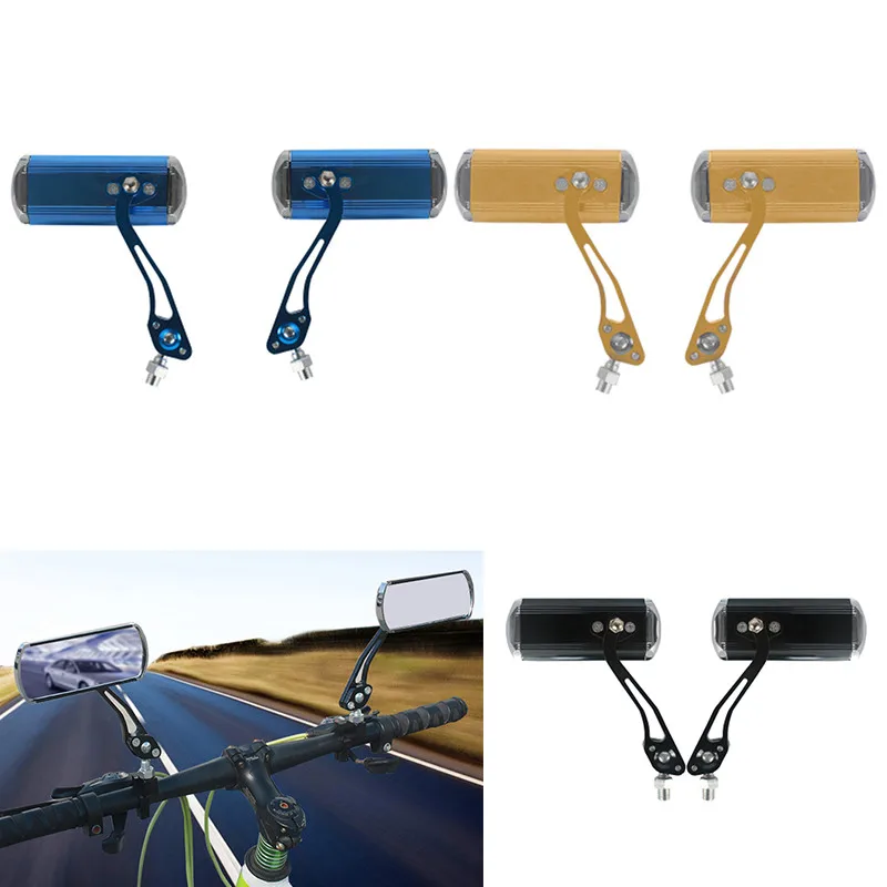 2 шт. Универсальное велосипедное зеркало заднего вида руль для горного