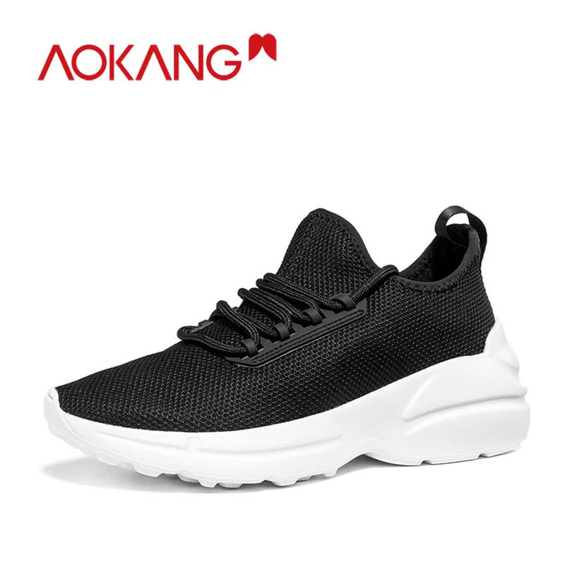 Aokang Kanglong/обувь женские кроссовки повседневная обувь на платформе дышащая