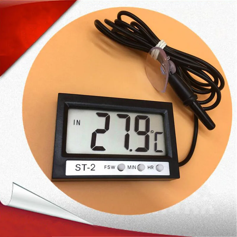 Двойной измерительный термометр электронный цифровой дисплей для внутреннего и