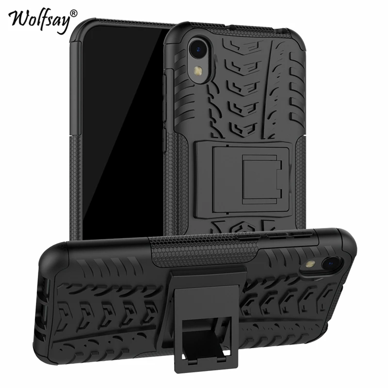 Чехол Wolfsay для Huawei Y5 2019 чехол из мягкой резины и твердого поликарбоната телефона