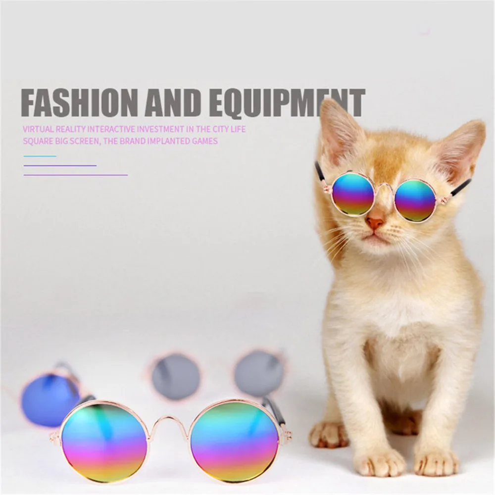 

Mini Cute Pet Cat Dog Glasses Pets Products For Little Dogs Cats Eye-wear Sunglasses goggles Photos Props Accessories Supplies