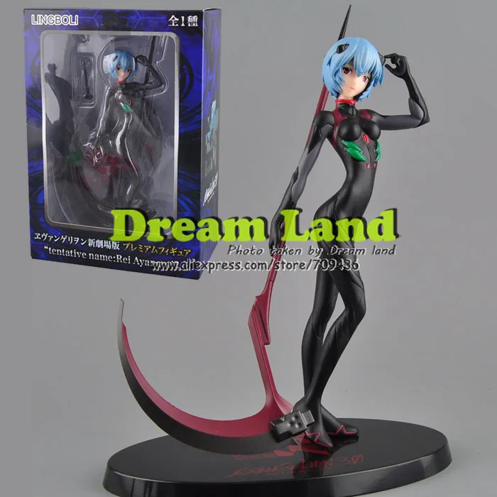 Evangelion Rei Ayanami eva с оружие Новый в коробке Китай Ver. 22 см приходят розничной
