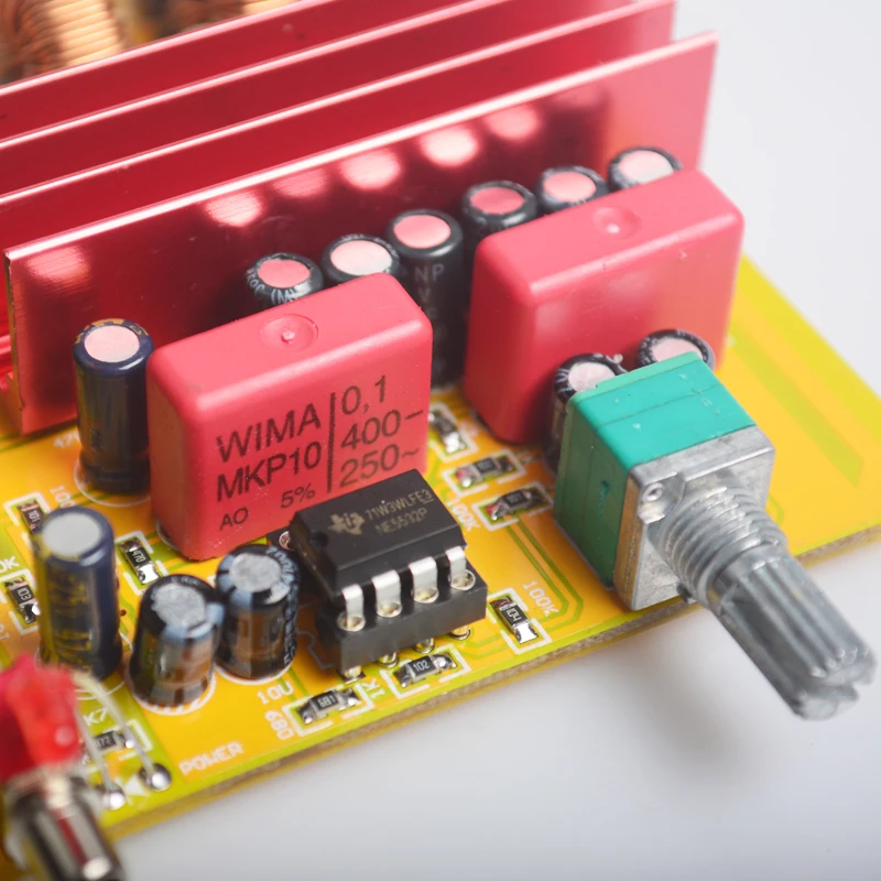 Цифровой усилитель мощности Breeze Audio BA100 MINI HiFi класса D tpa3116d2 * 2 TPA3116 Advanced 2*100 Вт Mini DC24V