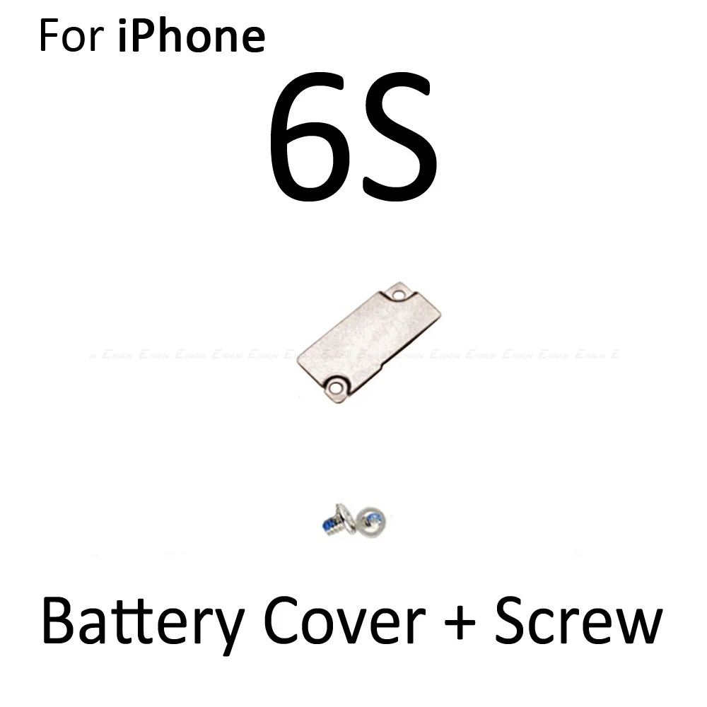 5 комплектов крышка Держатель винт для iPhone 6 6S 7 8 Plus X XS Max батарея ЖК сенсорный экран гибкий кабель металлический держатель кронштейн