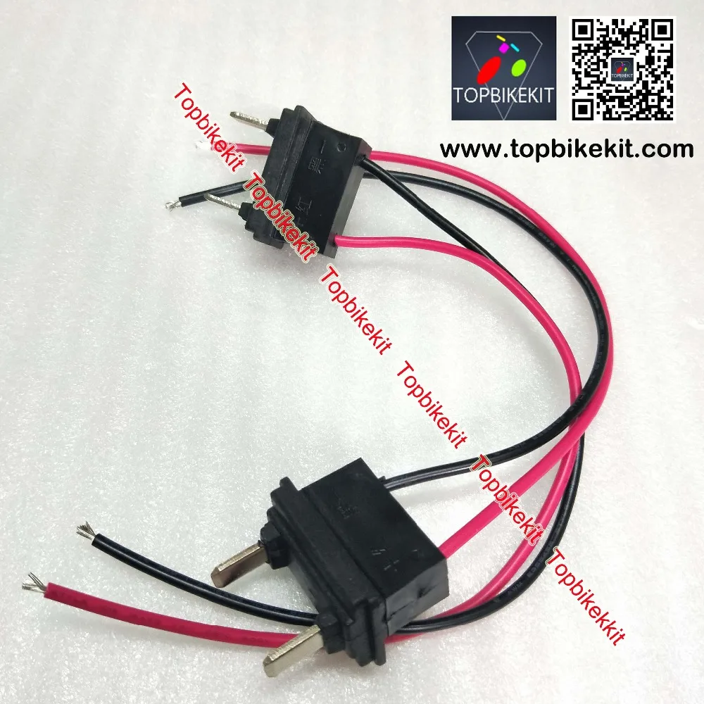 Разрядный разъем для электровелосипеда 2 шт. разрядный чехла аккумулятора Silver Fish