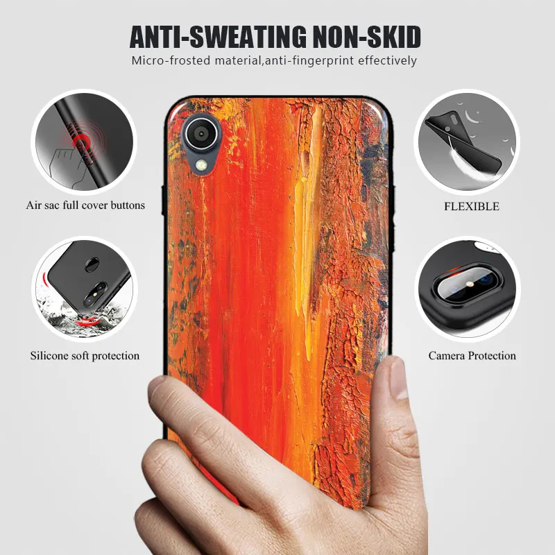 Чехол для ASUS Zenfone Live L1 ZA550KL мягкий чехол из ТПУ с цветочным рисунком Asus Защитные
