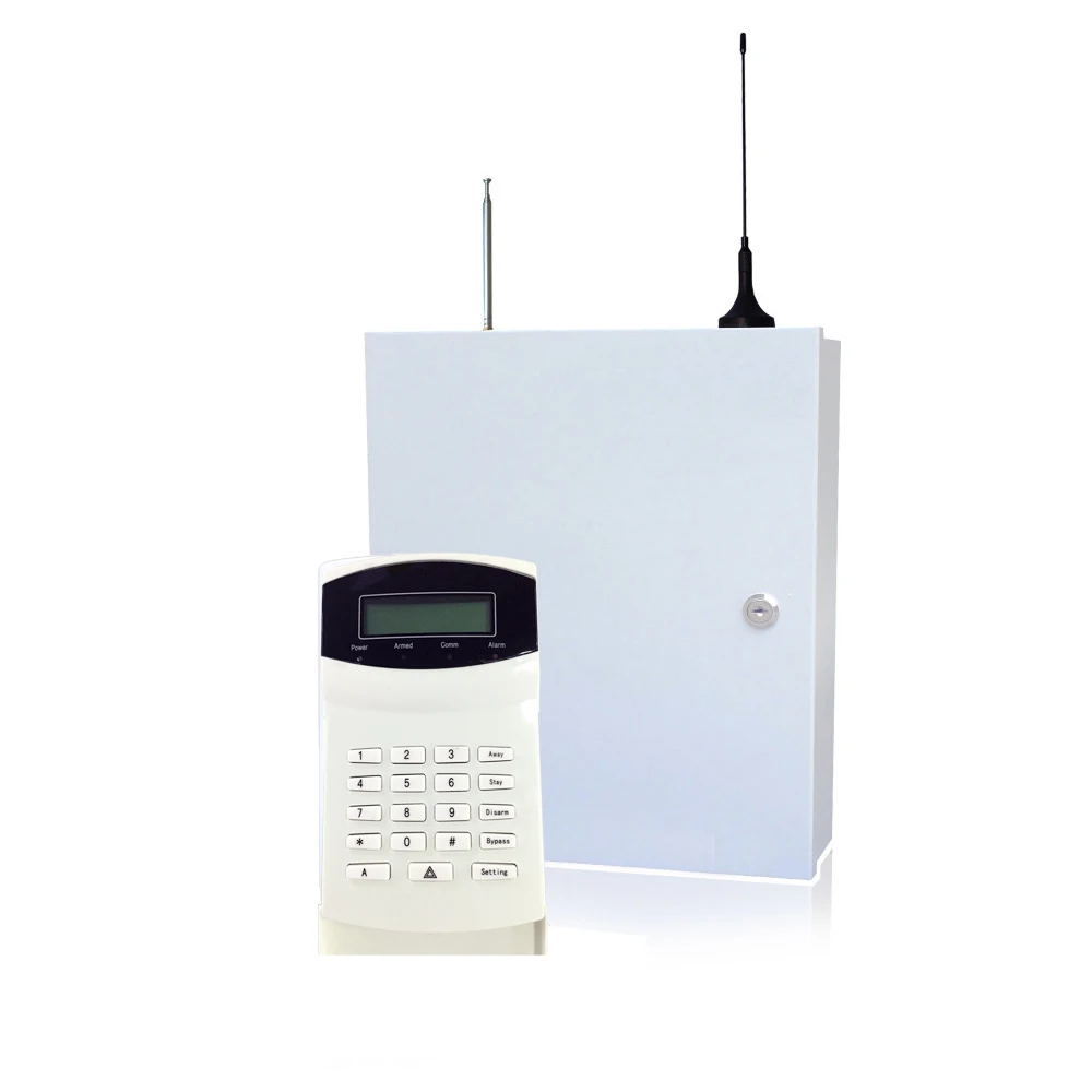 (1 комплект) Домашняя безопасность Самозащита PSTN GSM SMS сигнализация 433 МГц 16