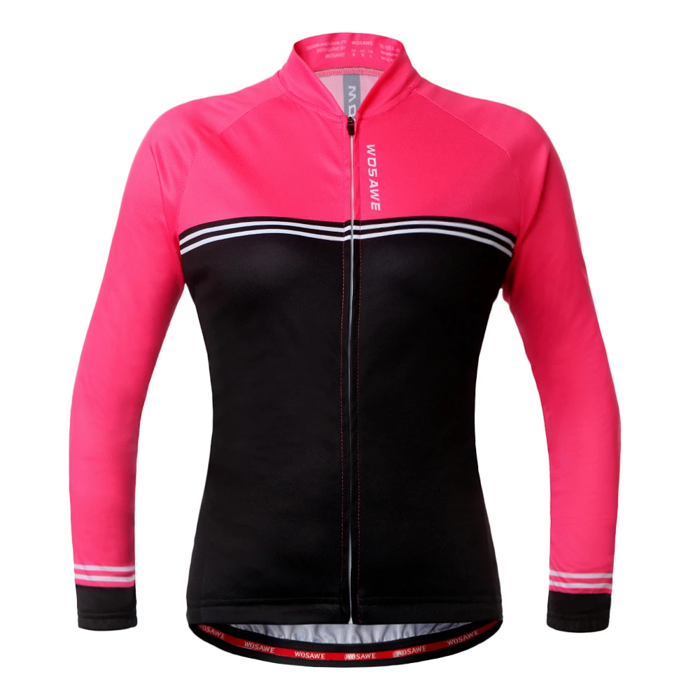 BC256 WOSAWE, велосипедная майка с длинным рукавом,, Ropa Ciclismo, MTB, велосипедная, Майо, горный, для женщин, для спуска на гору, для мотокросса, куртка, рубашка, Джерси - Цвет: BC256