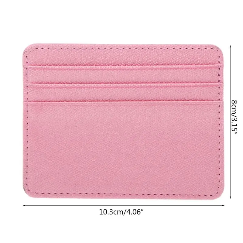 

THINKTHENDO Card Holder Slim Bank Credit Card ID Cards Coin Pouch Case Bag Wallet Organizer Women Men Thin Business Card Wallet