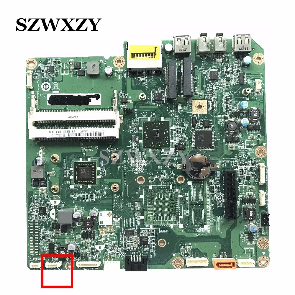 Для lenovo C325 C225 2" материнская плата aio с E450 1,66 GHZ cpu DA0UDQMB6E0 90000078 полностью протестирована