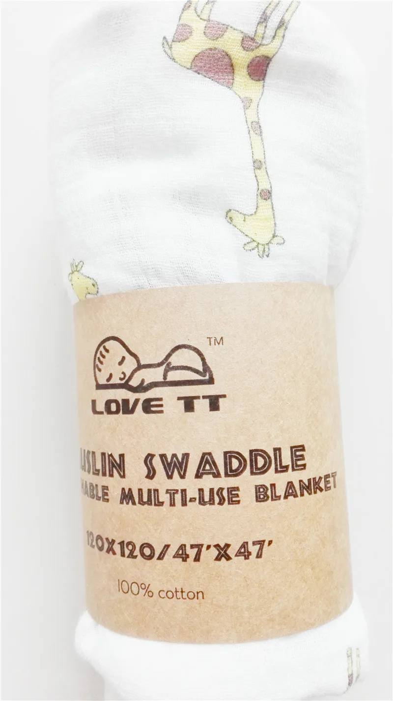 Детские муслиновые одеяла детский Пеленальный конверт для Новорожденных