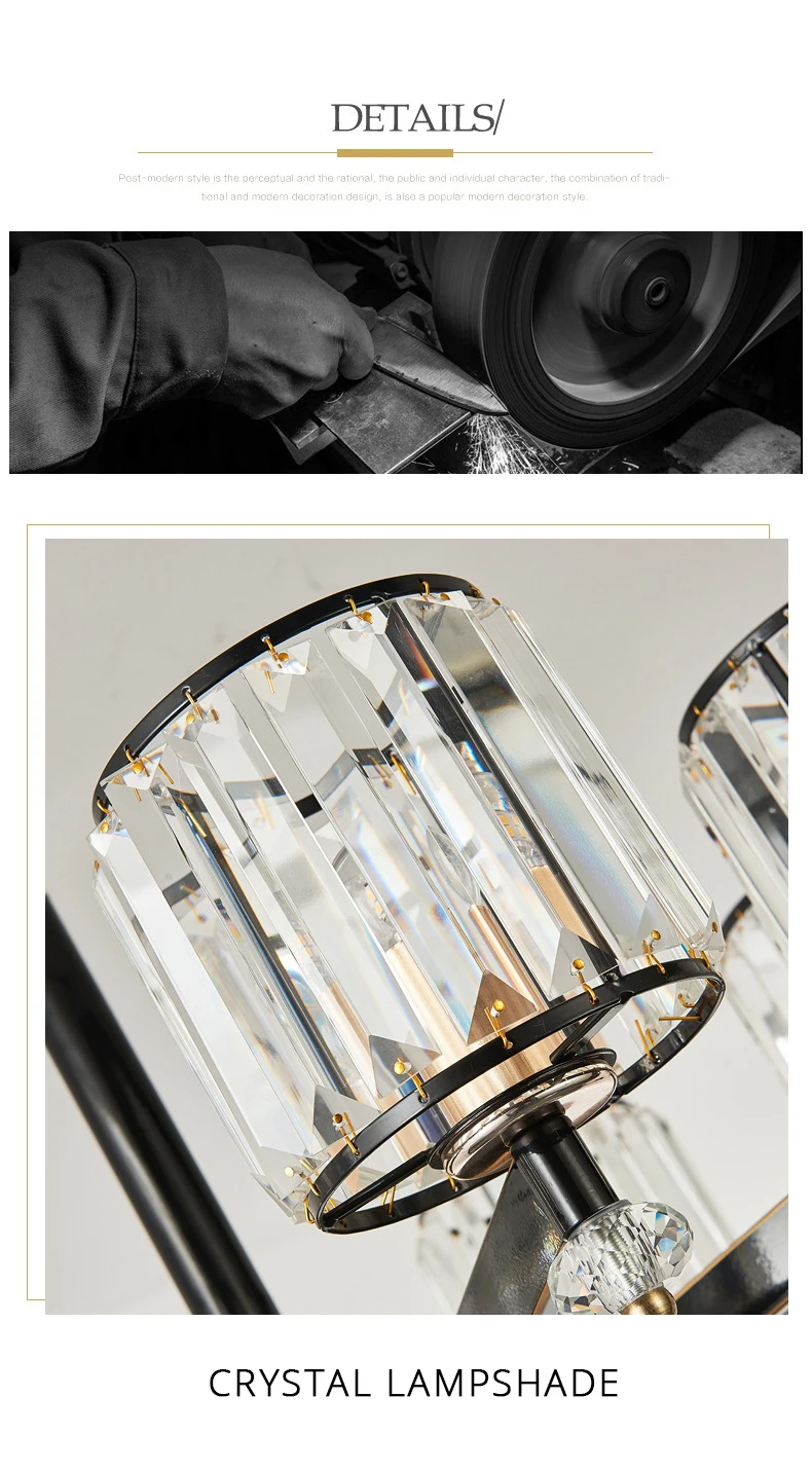 LED Chandelier for Living Room LED Chandelier for Bedroom Modern Crystal Chandelier Lighting Fixture Hanging Lamp Home Decorate