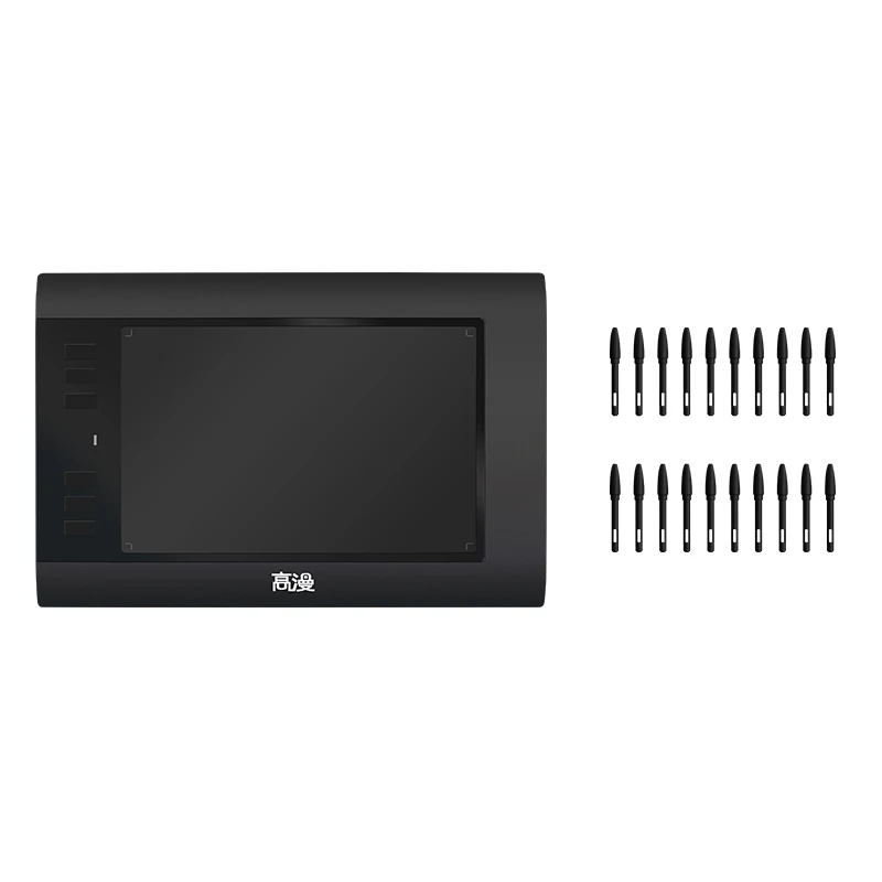 Абсолютно GAOMON 860T 8x5 дюймов планшет для рисования USB цифровой планшет с 20 сменными наконечниками