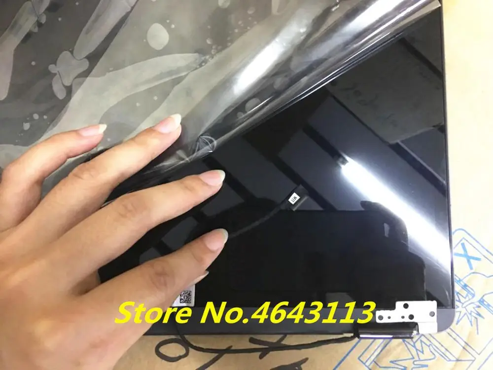 13," сенсорный ЖК-дисплей для ASUS ZenBook Flip S UX370UA UX370UAF UX370UAR экран, синий верхний Верхний ЖК-экран Замена