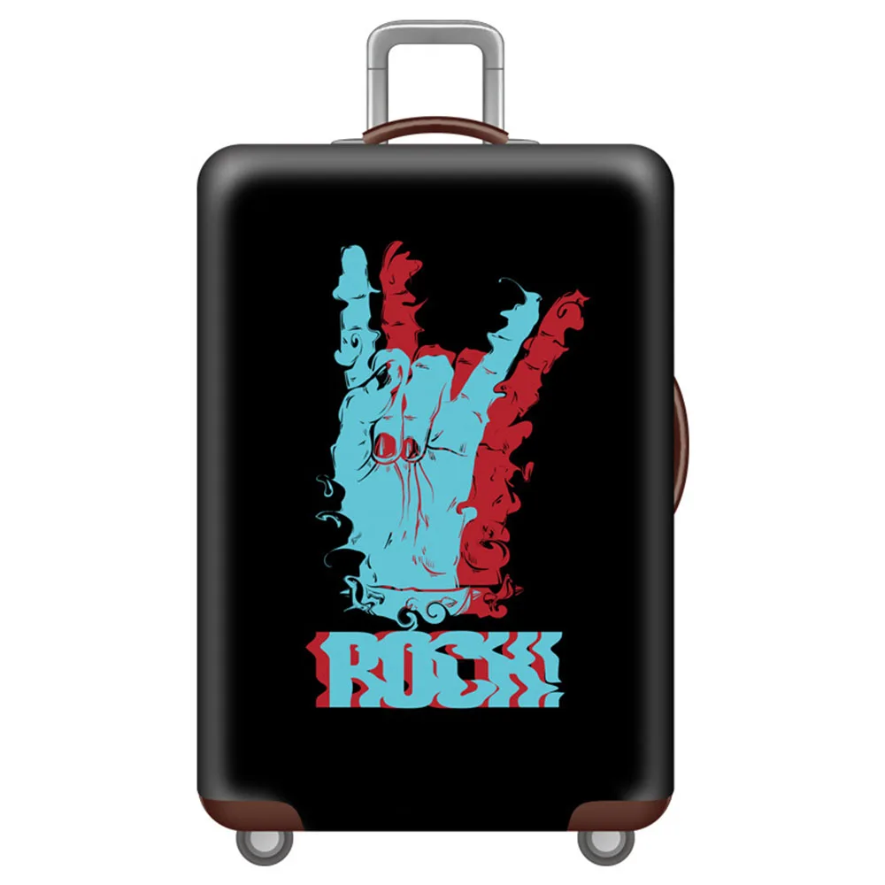 Утолщенный багаж защитный чехол на колесиках водонепроницаемые эластичные