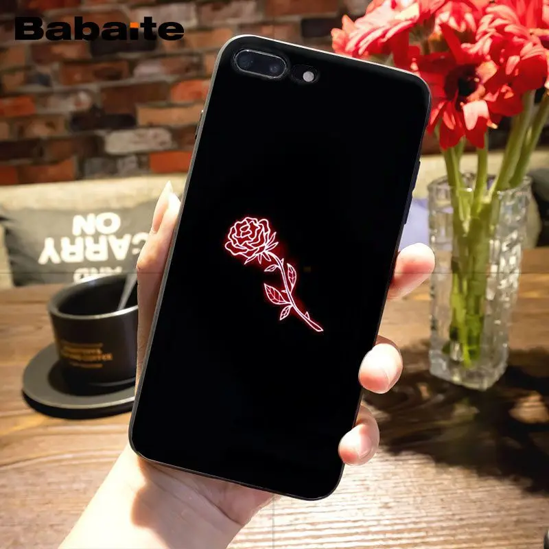 Babaite крутая Роза красочные милые аксессуары для телефонов Чехол для Apple iPhone 8 7 6 6S Plus X XSMAX 5 5S SE XR крышка 11 11pro 11promax