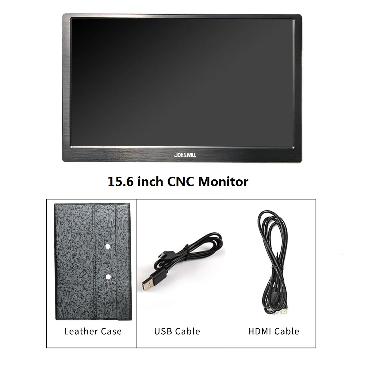 15,6 дюймов FULL HD lcd Тонкий игровой монитор портативный монитор ПК ips экран CNC оболочка 2 Mini HDMI USB с питанием от USB кожаный чехол