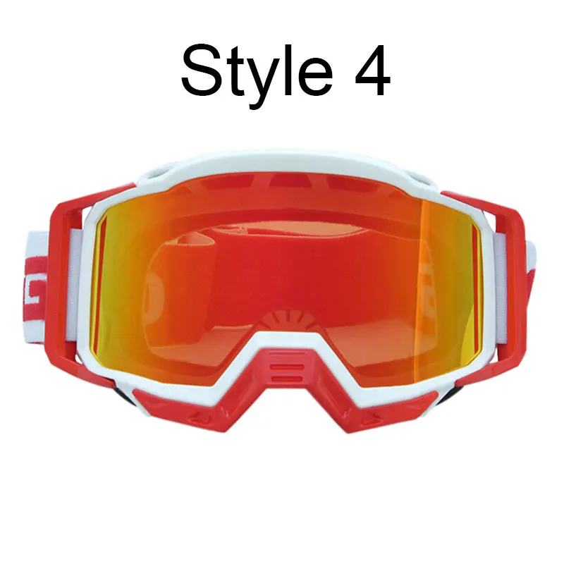 Goggles Glasses 4 Мотоцикл стекло es очки шлем для мотокросса c очками MX мото Байк ATV Лыжный спорт на открытом воздухе стеклянный скутер Googles маска для KTM - Цвет: Goggles Glasses 4