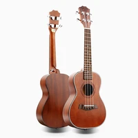 hot 23 inch vintage wine red concert ukulele 4 aquila strings hawaiian mini guitar uku acoustic guitar ukelele mahogany uk2322