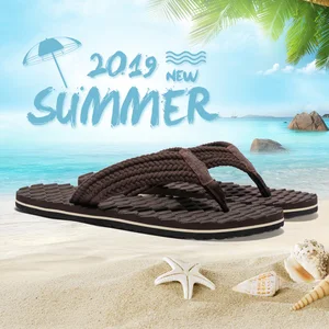 Мужские брендовые шлепанцы, Мягкая Повседневная Уличная обувь, большие размеры 40-48, лето