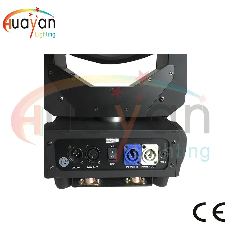 2 шт./лот компактный 200 Вт Светодиодный луч моющийся moving head light Gobo Spot 2в1