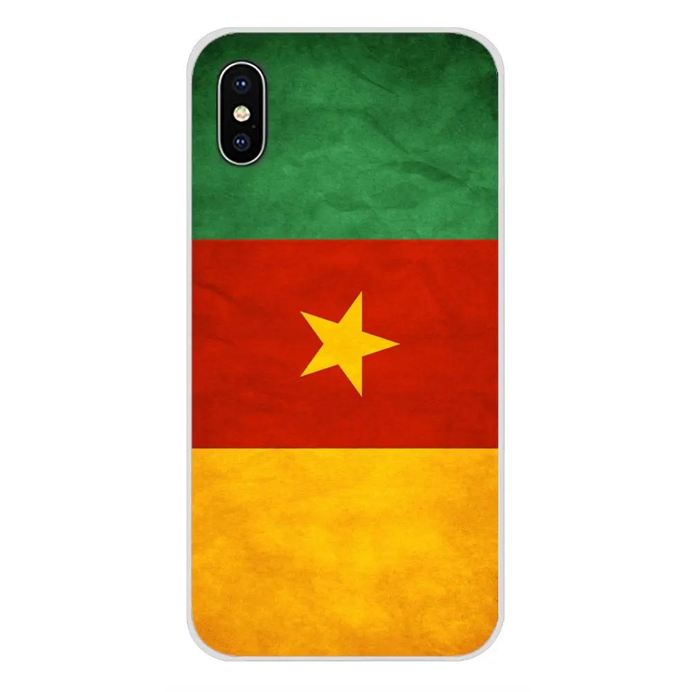 Прозрачный чехол из ТПУ для Apple iPhone X XR XS MAX 4 4S 5 5S 5C SE 6 6S 7 8 Plus ipod touch флаг