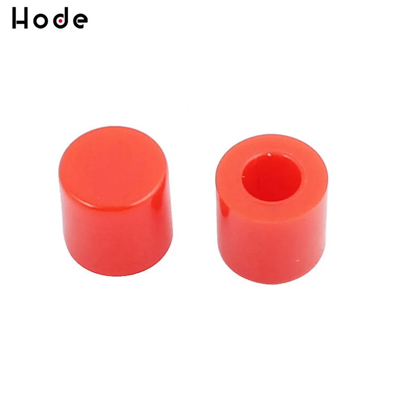 100Pcs Tactile Push Button Switch Cap 6mm Applies to 6*6 Self-locking | Обустройство дома