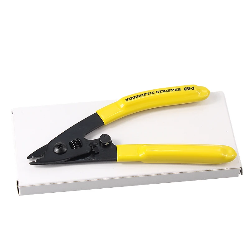 2 Pcs CFS-3 Drie-Poort Fiber Optische Stripper/Tang/Draad Strippers Ftth Gereedschappen Glasvezel Striptang