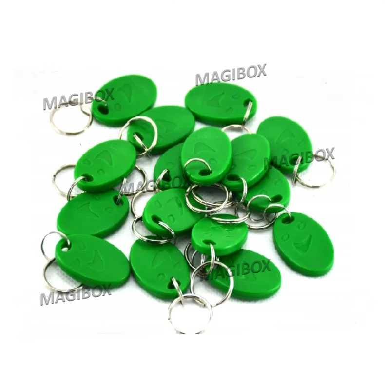 

100piece/lot 125khz Rfid Keyfob Keychains RFID Proximity ID Card /Tags /Keyfobs