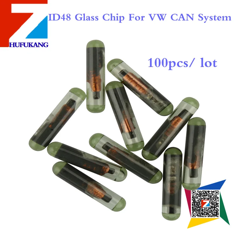 Стеклянный чип ID48 для системы V/W CAN ID 48 транспондера автомобильный программатор