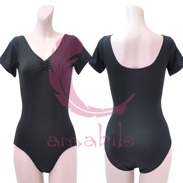 

Ballet dance gymnastics training leotard adult short sleeve leotard AL0193