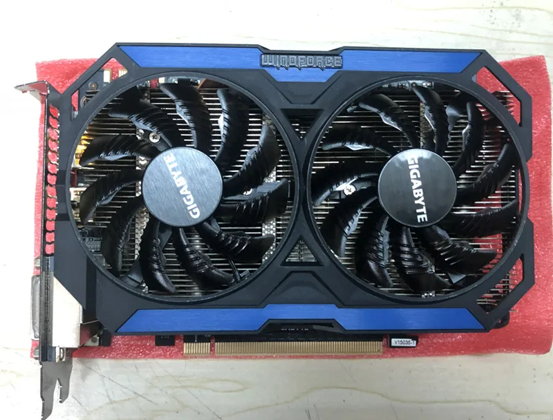 Видеокарта GIGABYTE GTX 960 2 Гб 128 бит GDDR5 графические карты для nVIDIA VGA Geforce GTX960 Hdmi Dvi