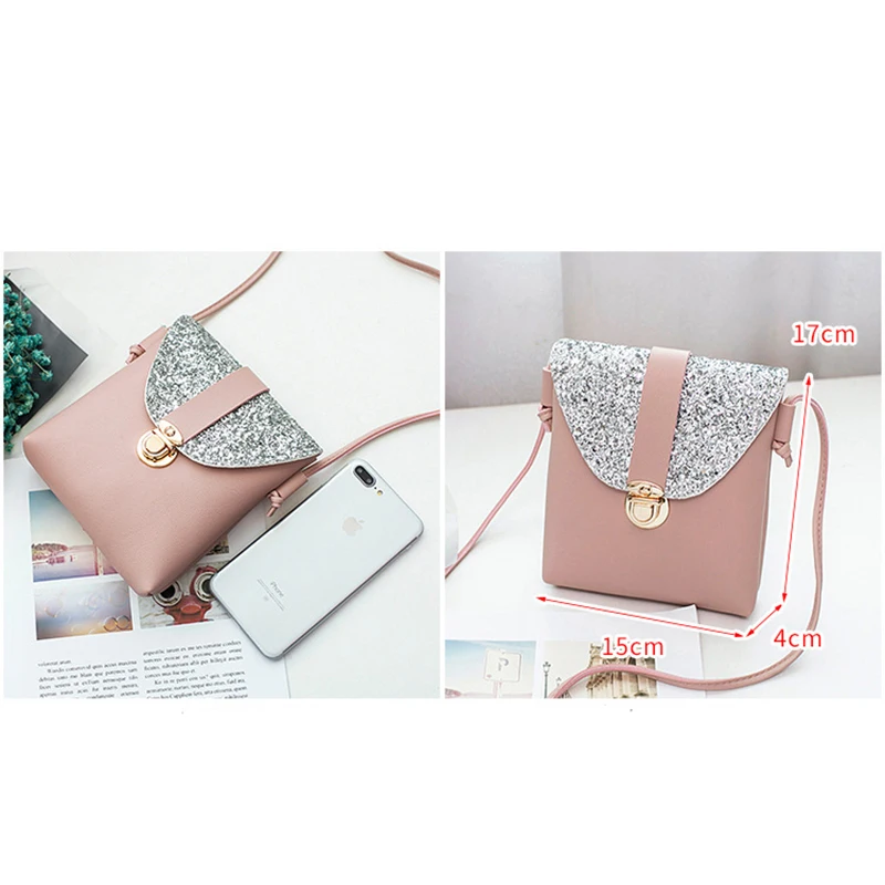 Маленькая сумка на плечо женские сумки 2019 корейский стиль мобильный телефон