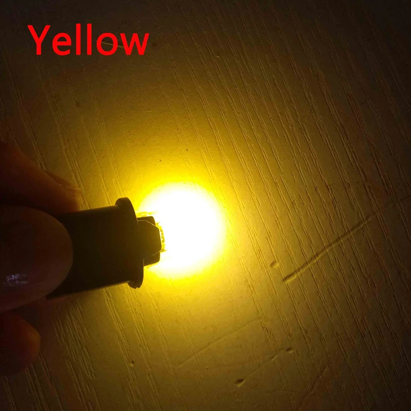 DUU 10 шт. Светодиодные Габаритные фонари для автомобиля лампы T10 W5W RGB дистанционный