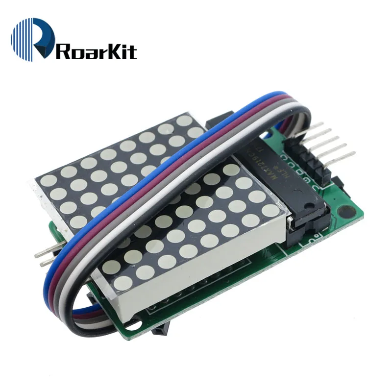 Модуль управления MAX7219 для Arduino 5 В интерфейсный модуль 8x8 выходной ток общий