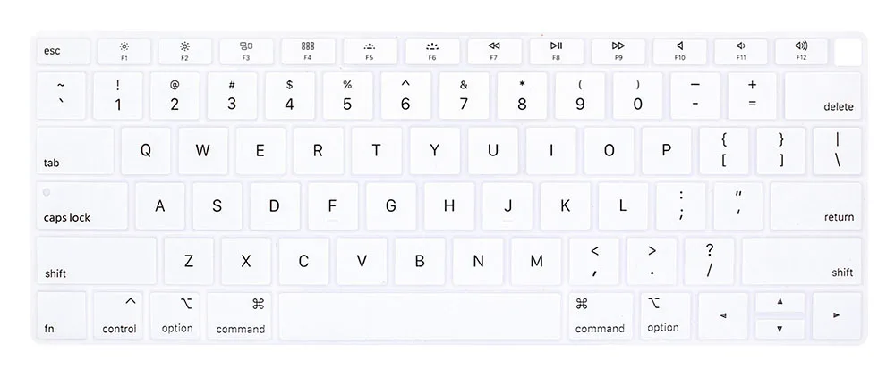 Redlai силиконовый мягкий ТПУ Клавиатура чехол для Apple MacBook новейший Air 13 A1932 Английский алфавит клавиатура кожа протектор