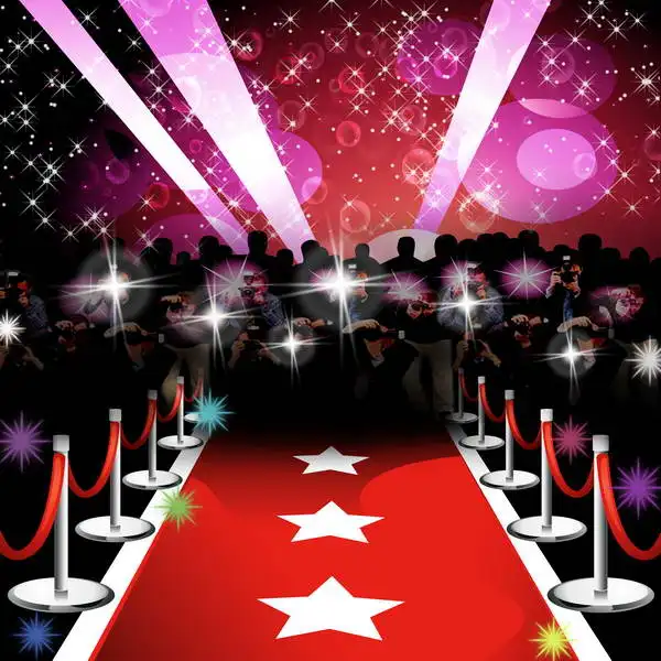 

Mehofoto Red Carpet Backdrop for Photography 8X8ft Lighting Background for Photo Studio Customize MR-1980