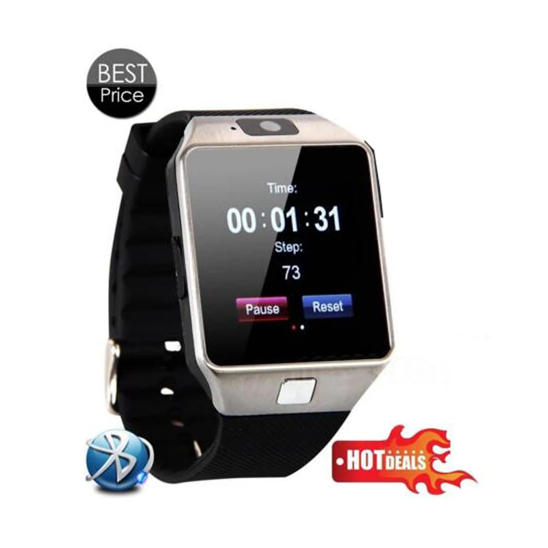 BUNVOR оригинальный Bluetooth DZ09 Смарт часы Relogio Android Smartwatch для IOS iwatch интеллектуальные