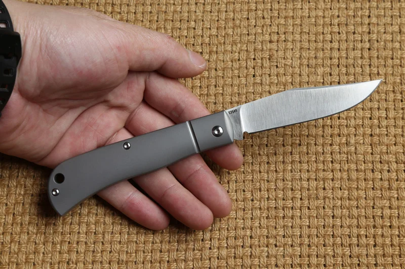 DICORIA HJ110 складной нож для ежедневного использования S35VN лезвие titanium ручка Отдых на