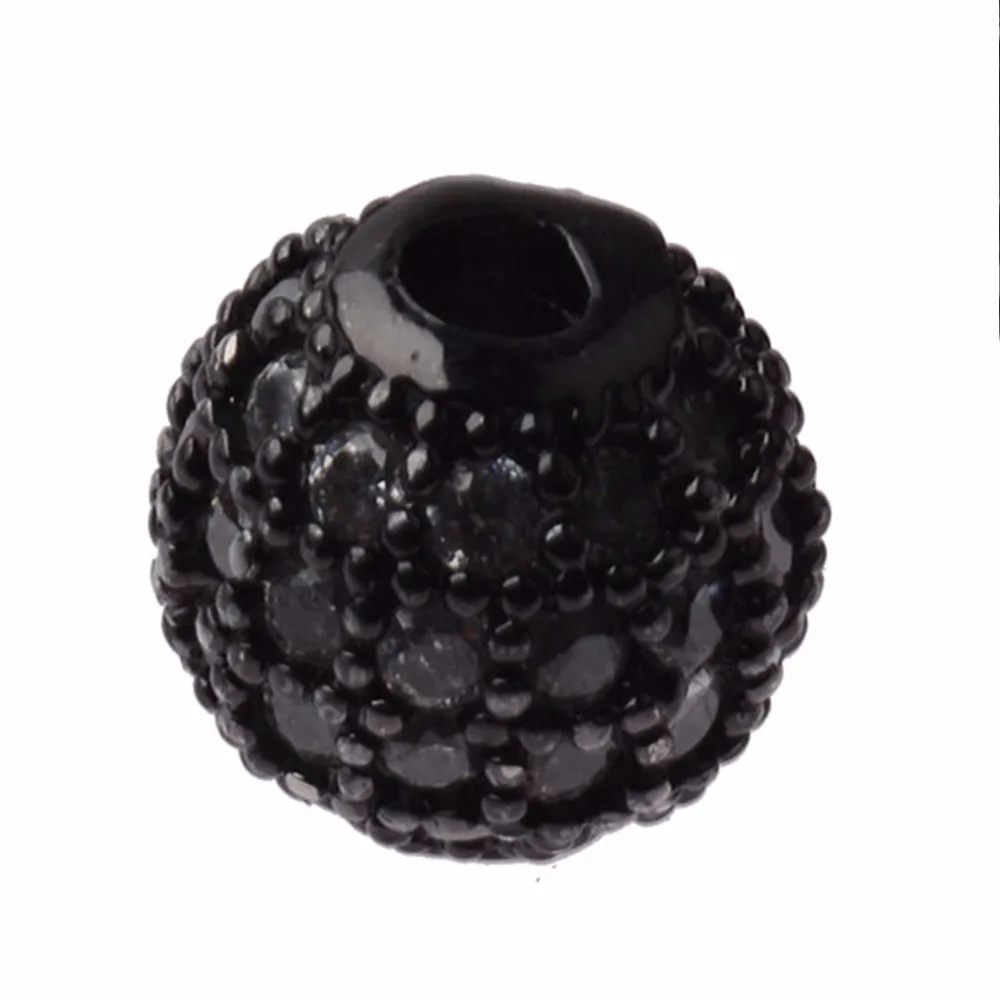 2020 роскошная Корона Сделай Сам медные бусины для Унисекс Браслет кубический